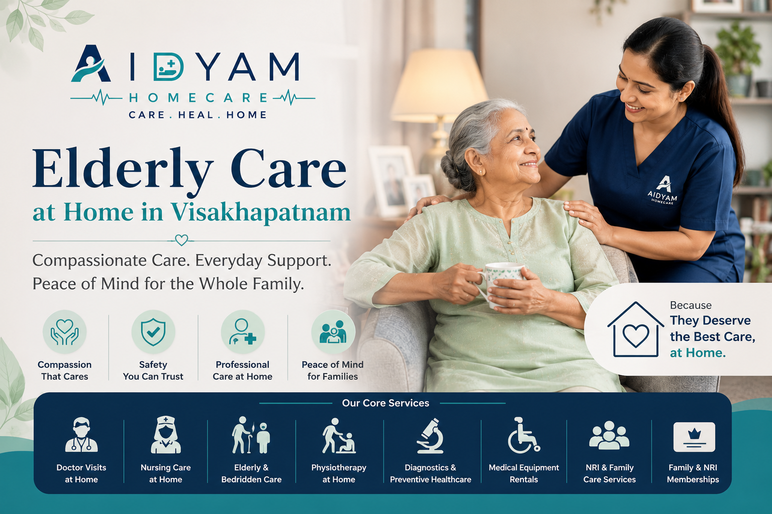 Elderly Care at Home in Visakhapatnam